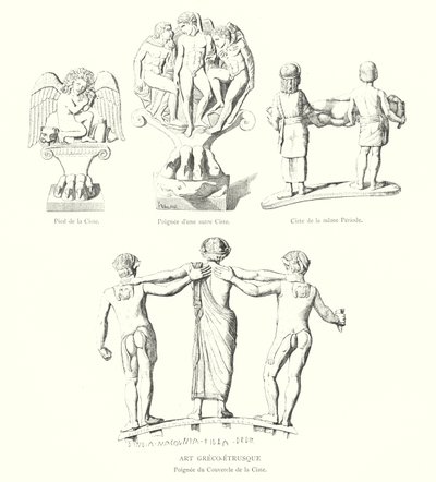 Art Greko-Etrüsk (gravür) by Italian School