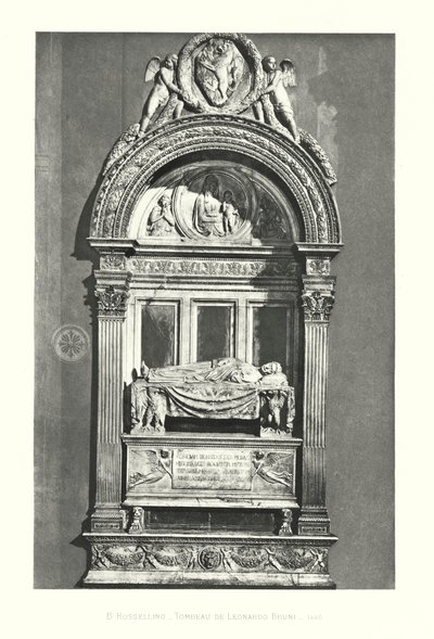 B Rossellino, Leonardo Bruni