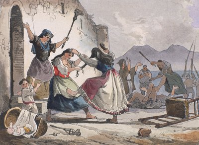 kadınlar arasında kavga by Italian School