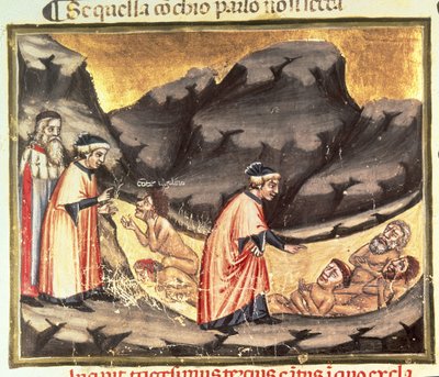Canto XXXIII Dante ve Virgil, İlahi Komedya