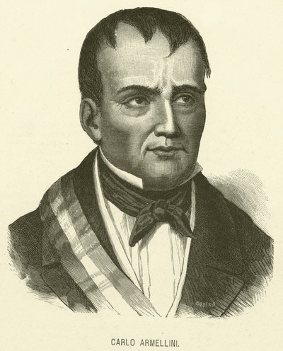 Carlo Armellini (gravür) by Italian School