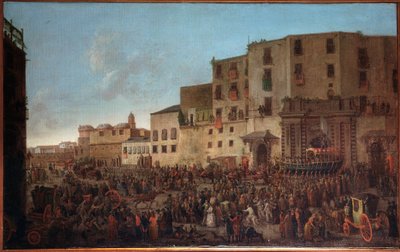 Napoli Karnavalı, İtalya (Napoli Karnavalı, İtalya) Anonim tablo by Italian School
