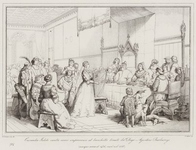 Cassandra Fedele, Doge Agostino Barbarigo