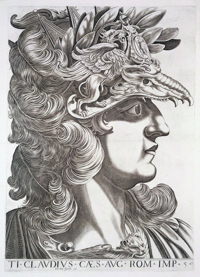 Claudius Sezar (MÖ 10 - MS 54) by Italian School