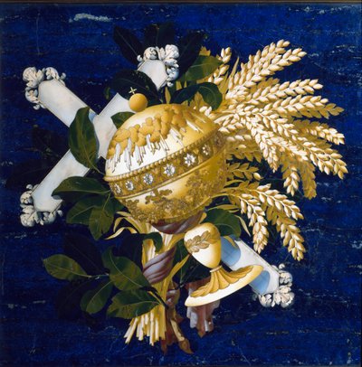 Kompozisyon. (Kakma mermerden kakma by Italian School
