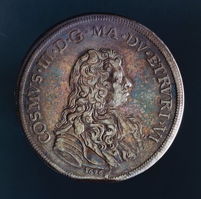 Cosimo III de Medici, Toskana Büyük Dükalığı, ön yüz by Italian School