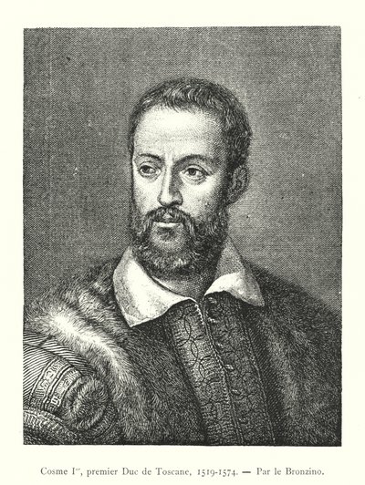 Cosmo I, Toskana
