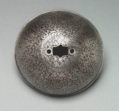 Bir meç kabzasından fincan, c.1650-75 (çelik) by Italian School