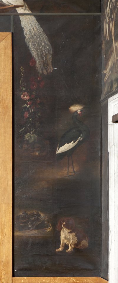 Köpek ve gri taçlı turna, Orpheus Efsanesi by Italian School