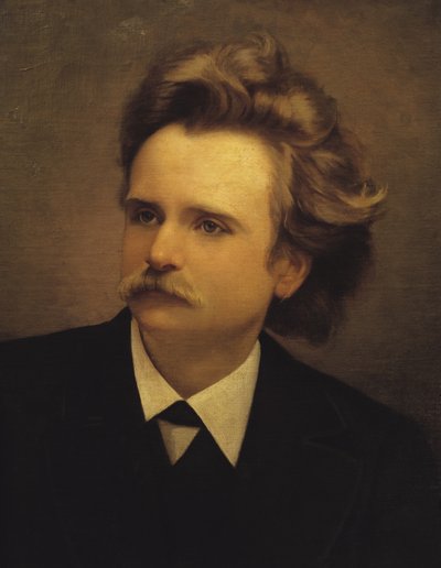 Edvard Hagerup Grieg (1843-1907) by Italian School