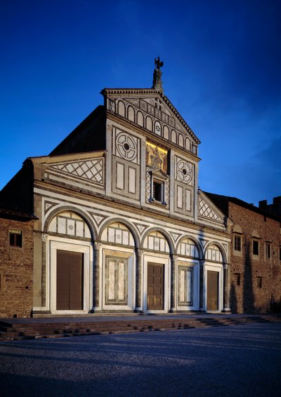 Kilisenin cephesi by Italian School