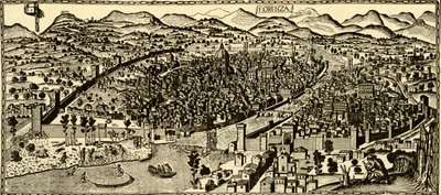 1490 dolaylarında Floransa by Italian School