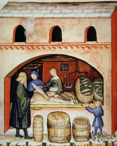 Fol.82v Tuzlu Balık, Tacuinum Santiatis Codex Vindobonensis