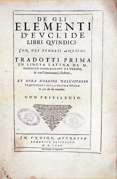 Yunan matematikçi Euclid