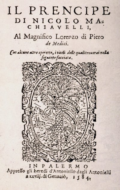 Niccolo Machiavelli (lito) tarafından 