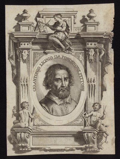 Giovanni Antonio de Sacchis, Il Pordenone ve Giovanni Antonio Licinio olarak da bilinir. Giorgio Vasari