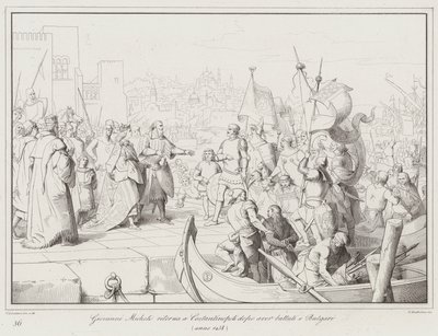 Giovanni Micheli, Bulgarları yenerek İstanbul
