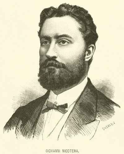 Giovanni Nicotera (gravür) by Italian School