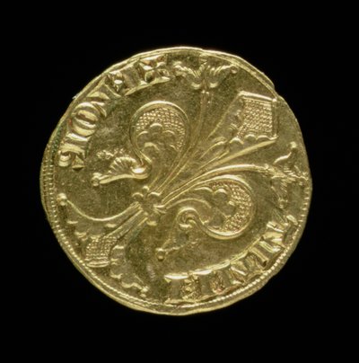 Fleur de lys ile altın florin (ön yüz), Florentine, 1252 (tersi için bkz. 83494) by Italian School