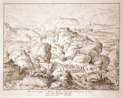 Hannibal Alpleri geçerken by Italian School