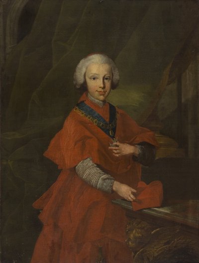 Henry Benedict Stuart, Kardinal York (tuval üzerine yağlıboya) by Italian School