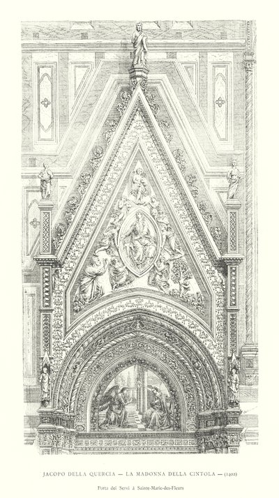 Jacopo della Quercia, Kemerin Madonna