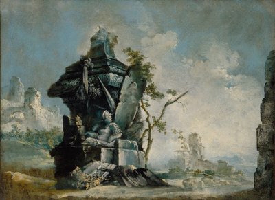 Manzara (Capriccio) c.1780 by Italian School