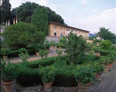 Limonaia ve bahçe, Villa di Celle by Italian School