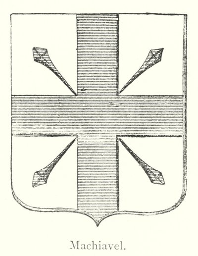 Makyavel (gravür) by Italian School
