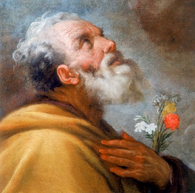 Aziz Joseph ve Büyük Gregory ile Madonna ve Çocuk ve Araf