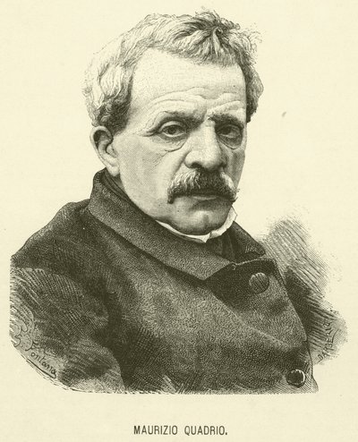 Maurizio Quadrio (gravür) by Italian School