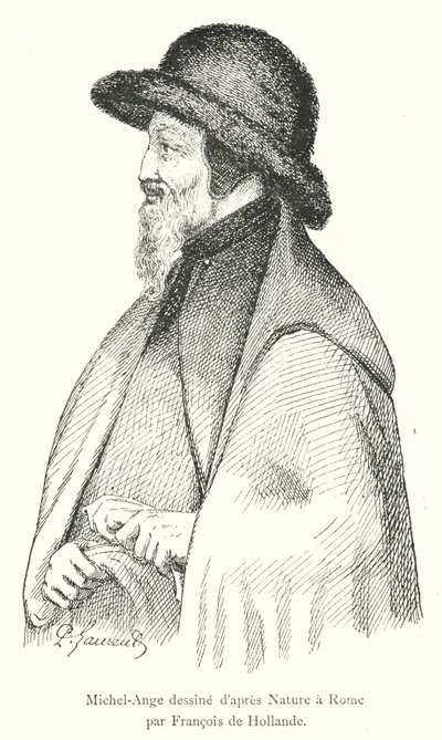 Michelangelo, Francois de Hollande tarafından Roma