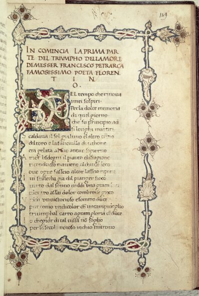 Ms.392 fol.149 Aşkın Zaferi, 