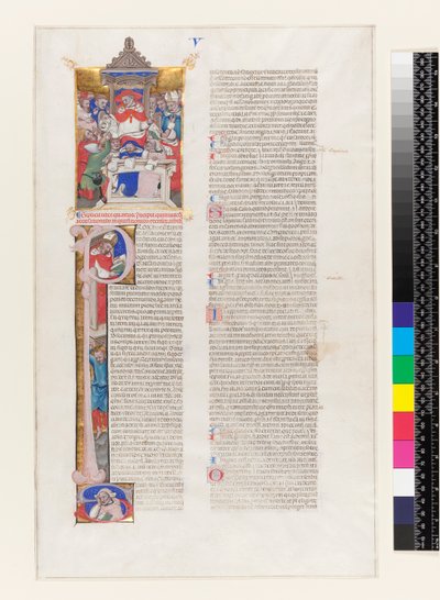 Ms 331 fol.1r Gregory IX Decretals