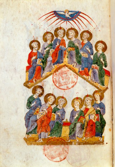 Ms 364 Pentecost, Monte Cassino