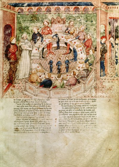 Bayan Fr 343 fol.3 Sir Galahad, Queste del Saint Graal