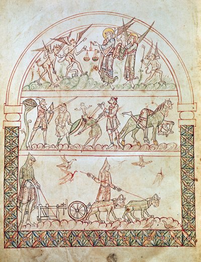 Bayan Plut. 12.17, c. 1b, Aziz Augustine tarafından yazılan The City of God