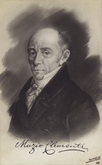 Murzo Clementi, İtalyan besteci, piyanist, şef, müzik yayıncısı ve piyano üreticisi (1752-1832) by Italian School