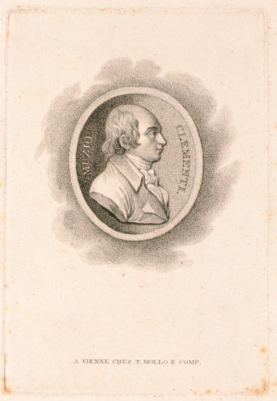 Muzio Clementi (1752-1832) (mezzotint) by Italian School