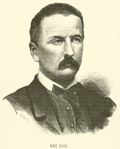 Nino Bixio (gravür) by Italian School