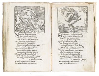 Giulio Romano tarafından resimlenen ve Marcantonio Raimondi tarafından oyulmuş Pietro Aretino