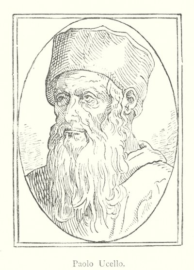 Paolo Uccello (gravür) by Italian School