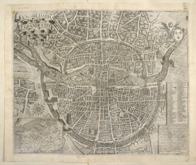 Paris Planı by Italian School