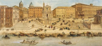 Ripetta Limanı by Italian School