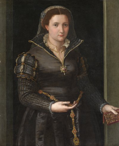 "Medici'den Isabella'nın Portresi" by Italian School