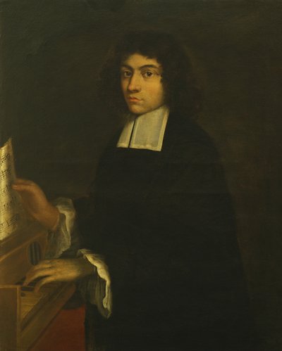 Pietro degli Antonius'un (1648-1720) portresi (tuval üzerine yağlı boya) by Italian School