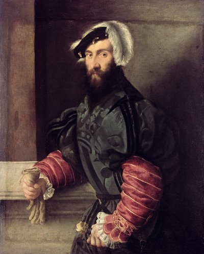 Bir Asilzade Portresi by Italian School