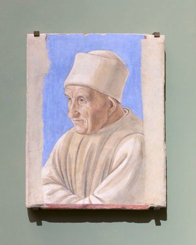 15. yüzyılın son çeyreğinde yaşlı bir adamın portresi by Italian School