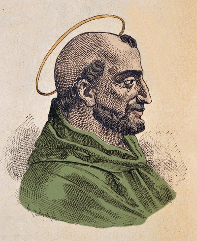 Papa Anicet'in Portresi (Anicetus veya Aniceto) (yaklaşık 155-166) by Italian School
