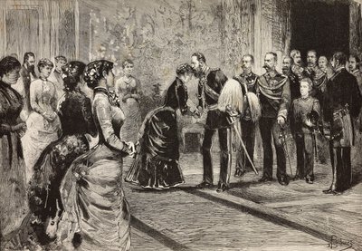 Kraliçe Margherita ve Umberto, Quirinale, Roma, İtalya